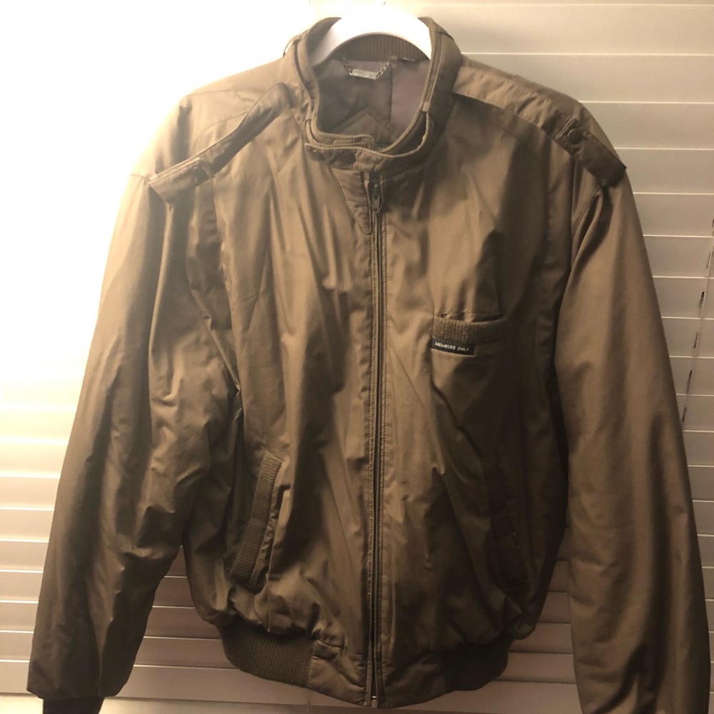 Bomber jacket members only